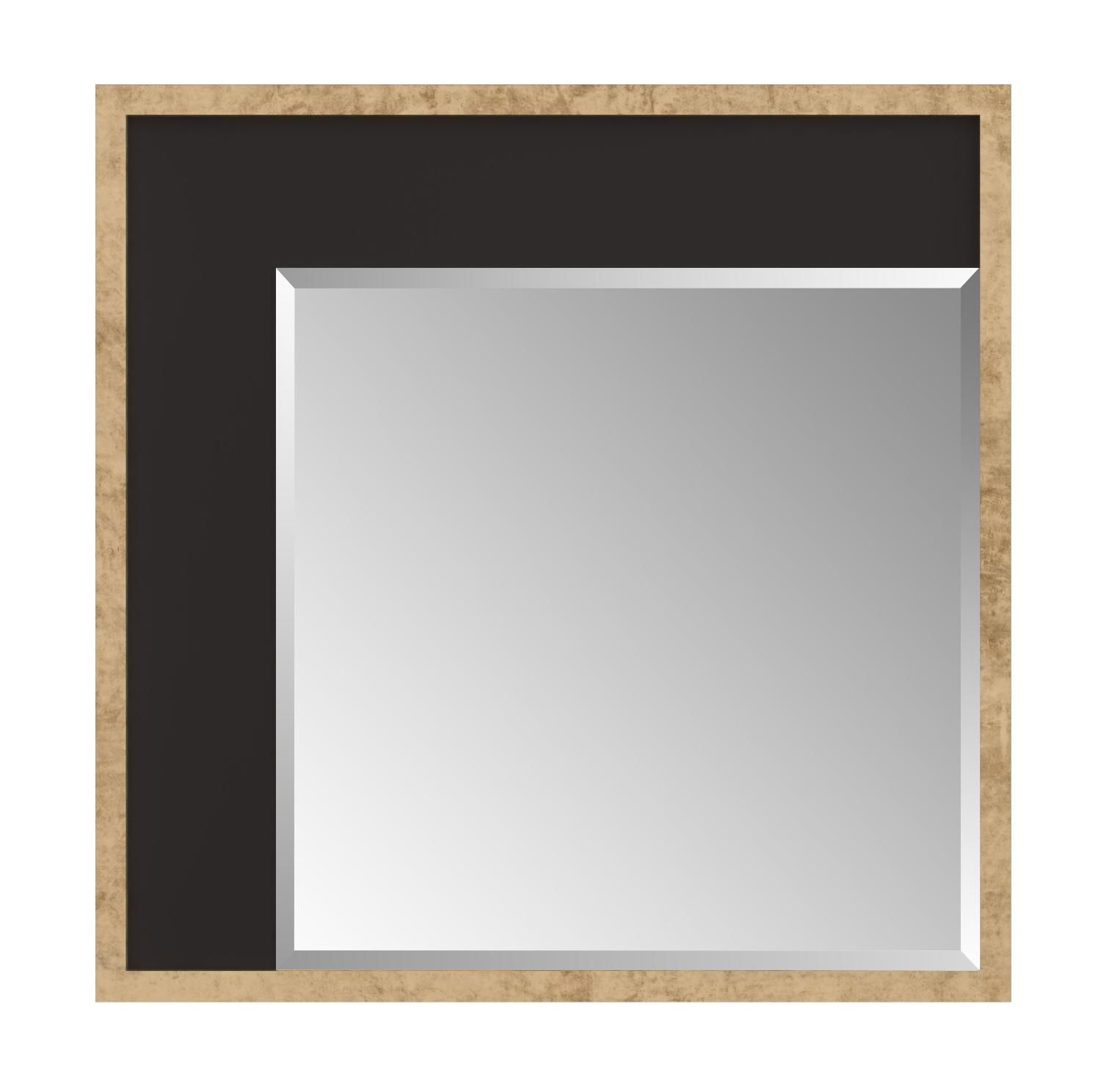 Karl Dark Square Handcrafted Mirror