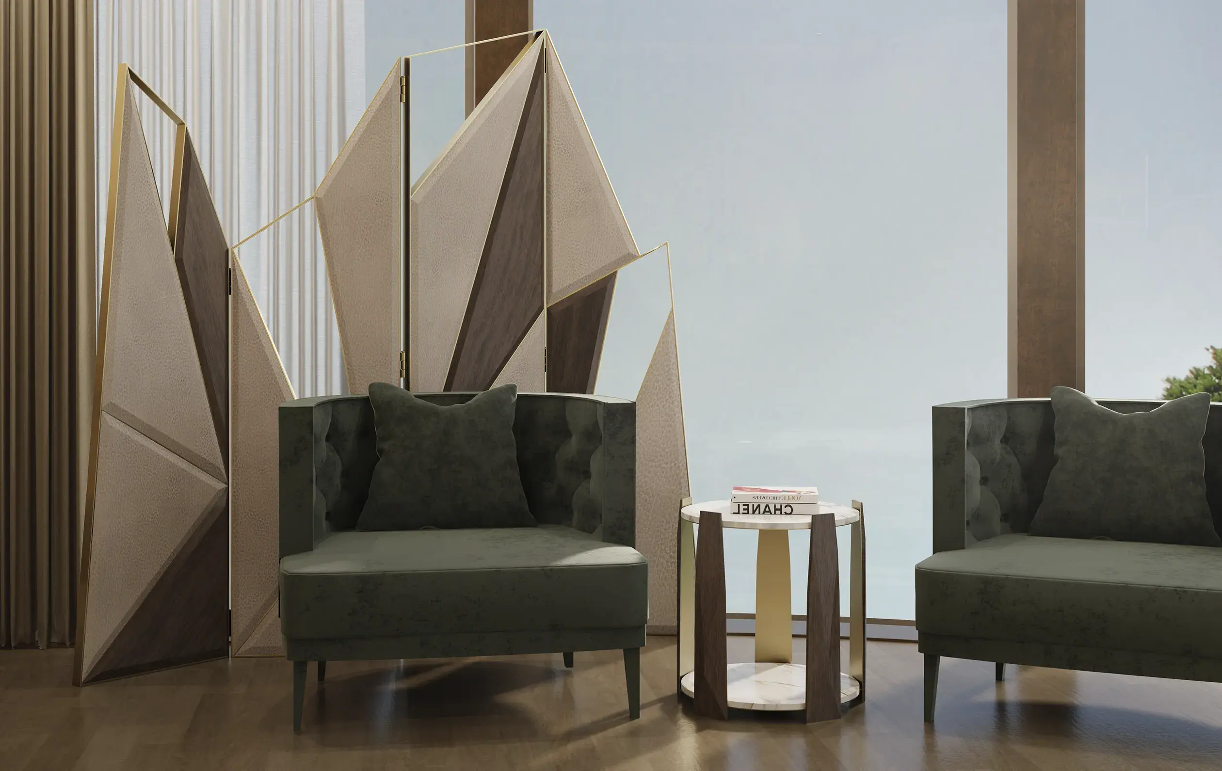 Realm Side Table - 2