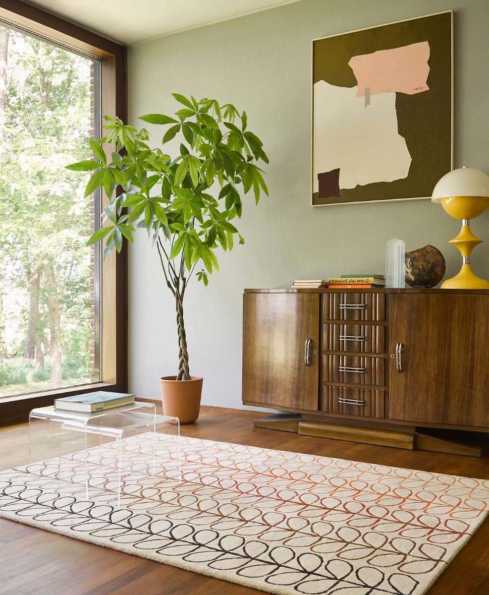 Leaves Hand-Tufted Premium Rug