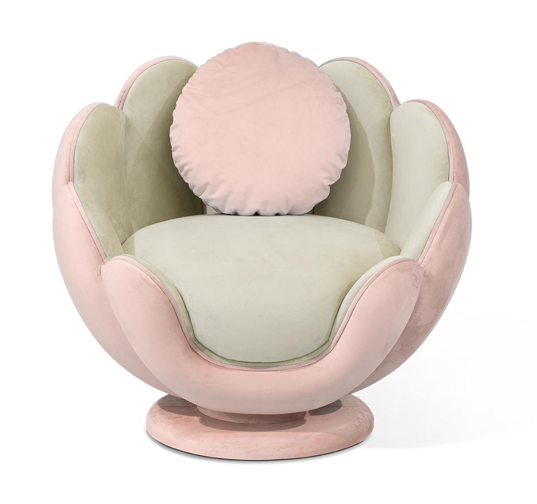 Lotus Serenity Plush Relaxation Chair