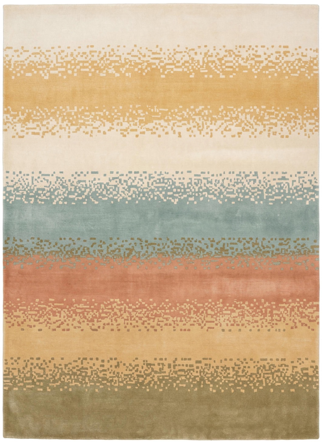 Desert Bands Multi Artisan Rug
