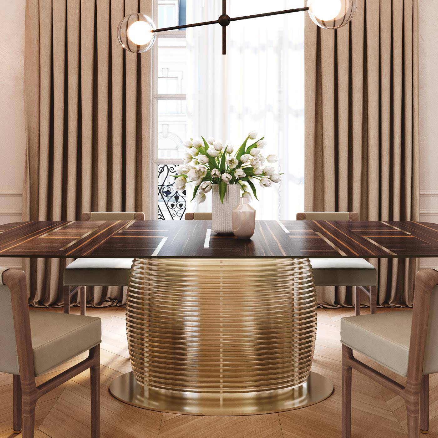 Aragorn Dining Table | Dimensions: W 250 x D 130 x H 75 cm