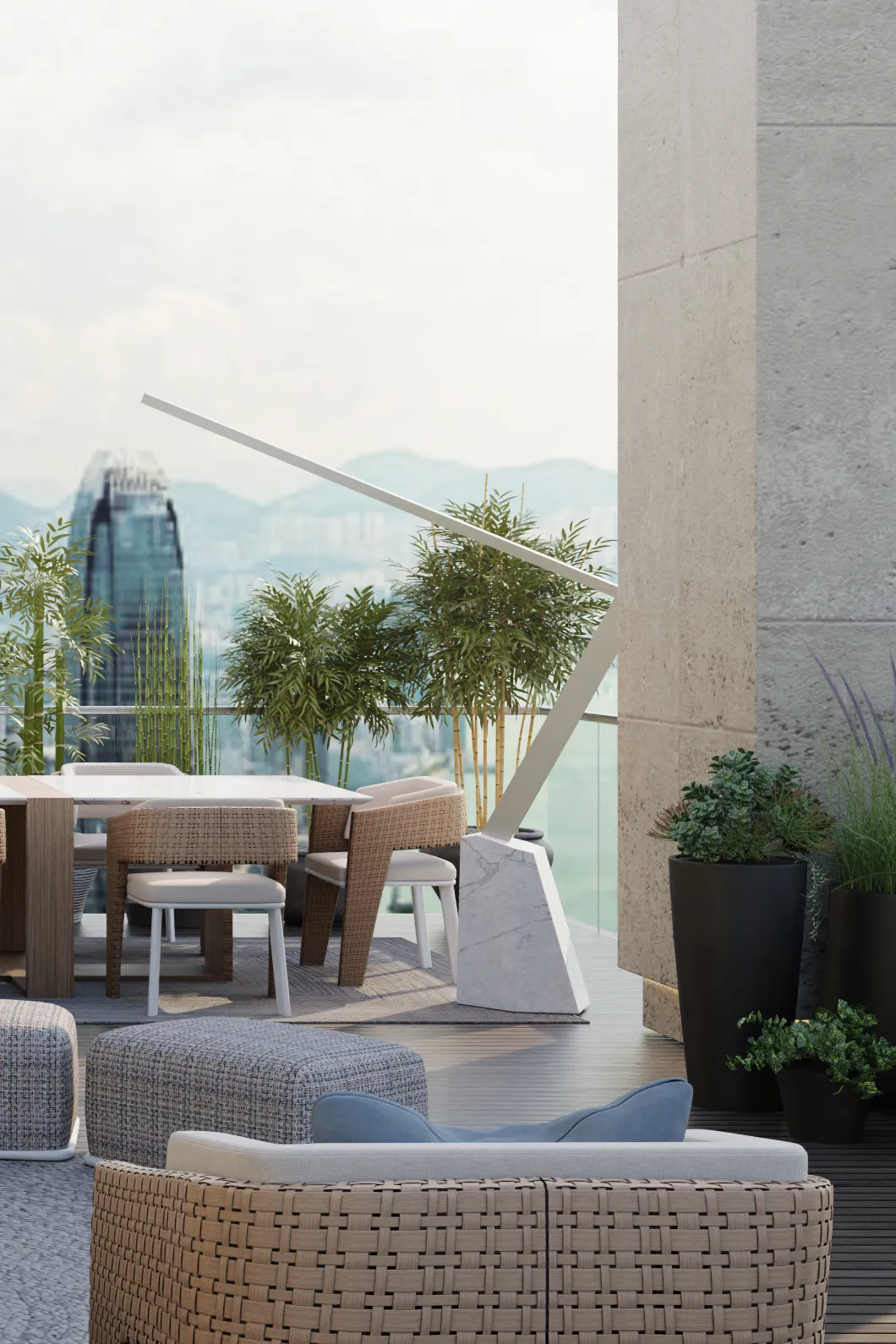 Vista Outdoor Floor Lamp - 1
