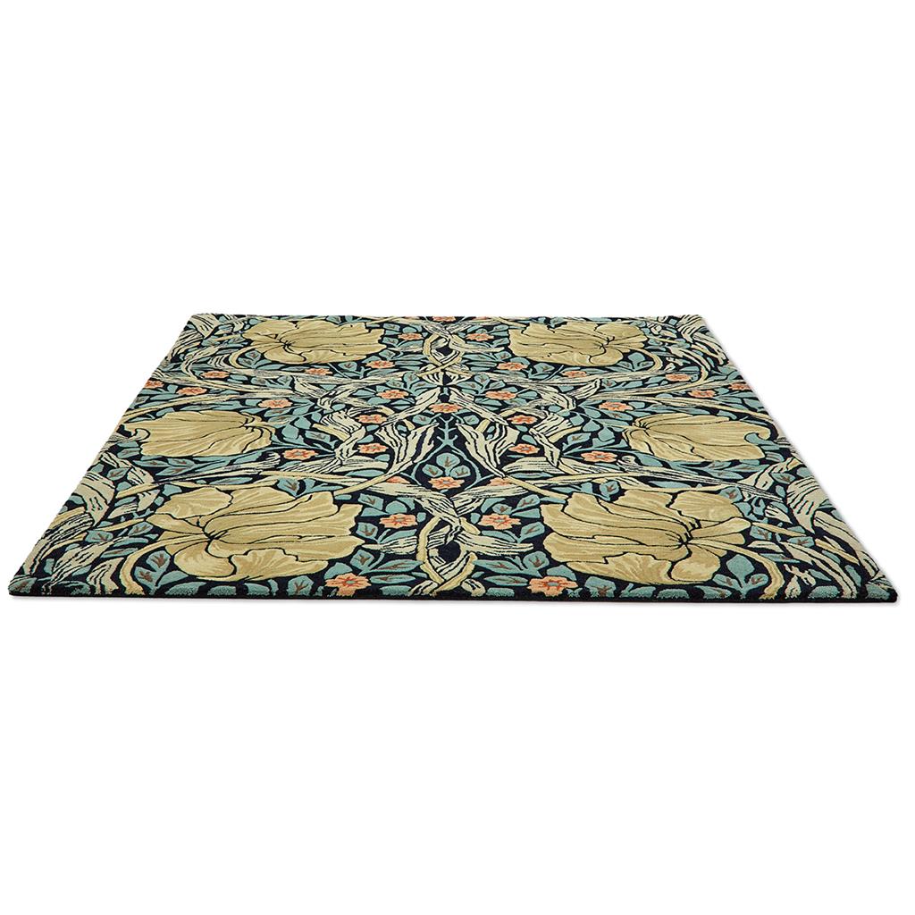 Pimpernel Indigo Hand-Tufted Rug