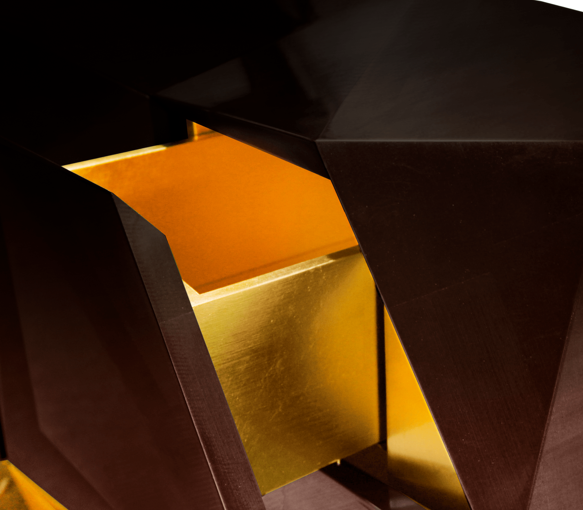Prism Chocolate Designer Sideboard