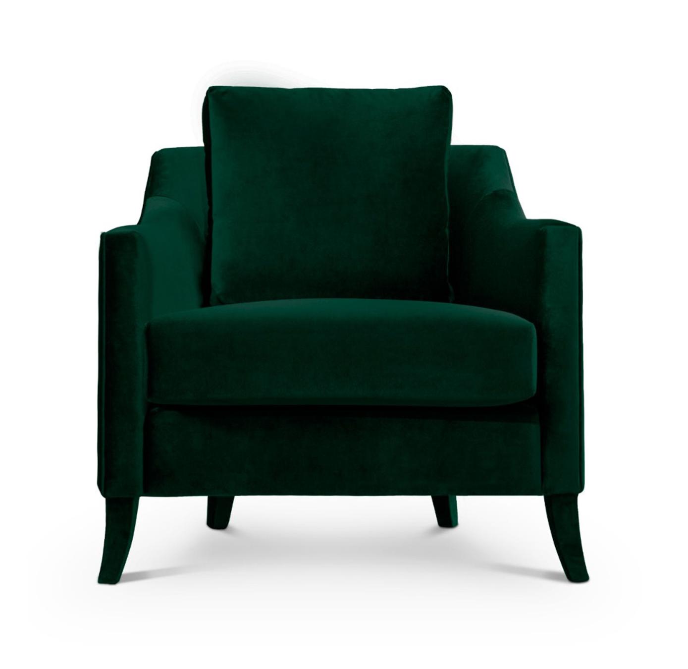 Plush Velvet Royal Armchair