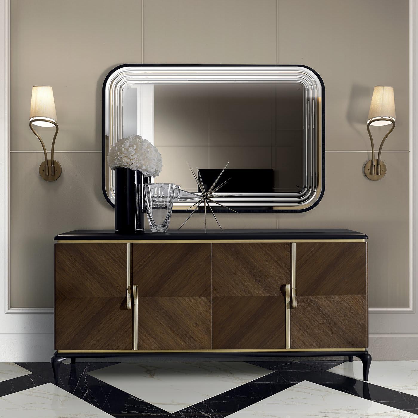 Dilan Four-Door Luxury Sideboard | Configuration: Without Mirror