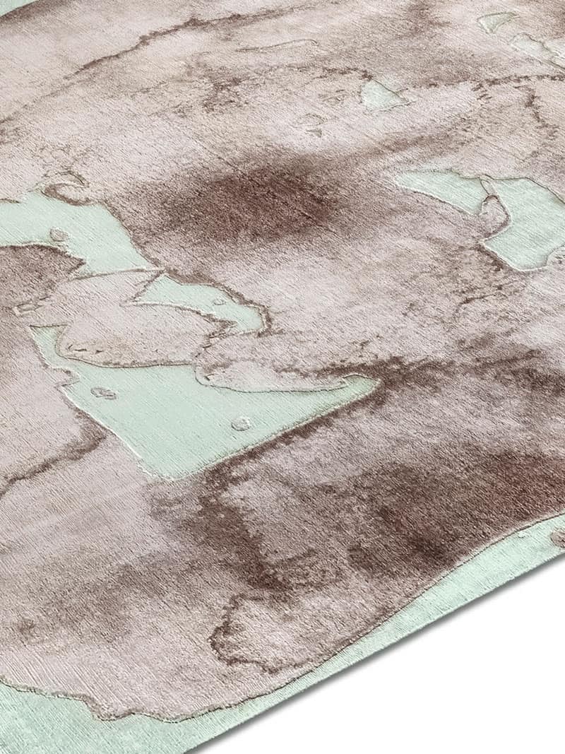 Mono Brown Luxury Hand-Woven Rug