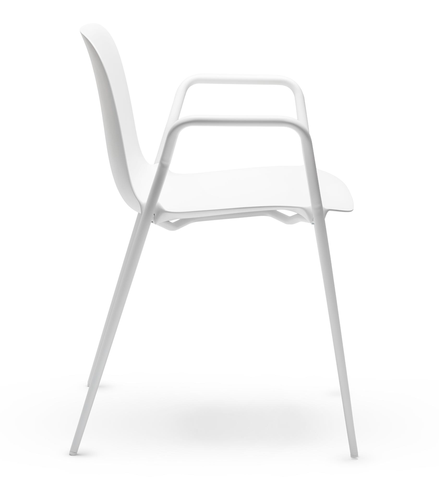 White Dogo P Chair Set of 2