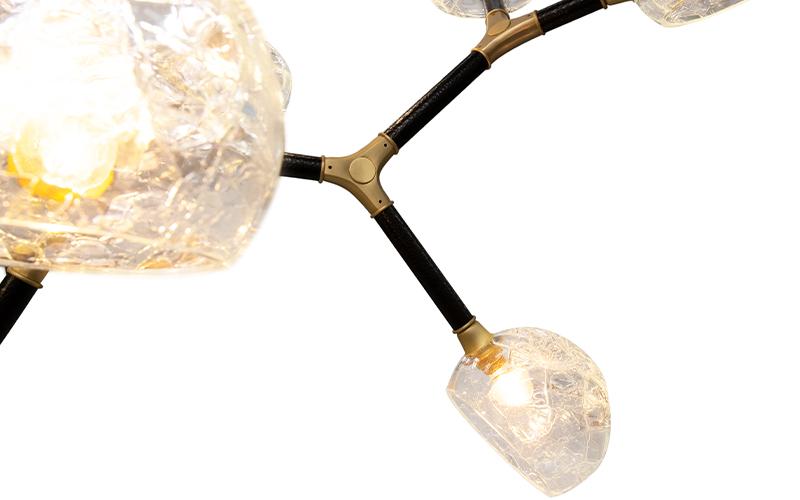 Multi-Shade Irregular Dynamic Suspension Light