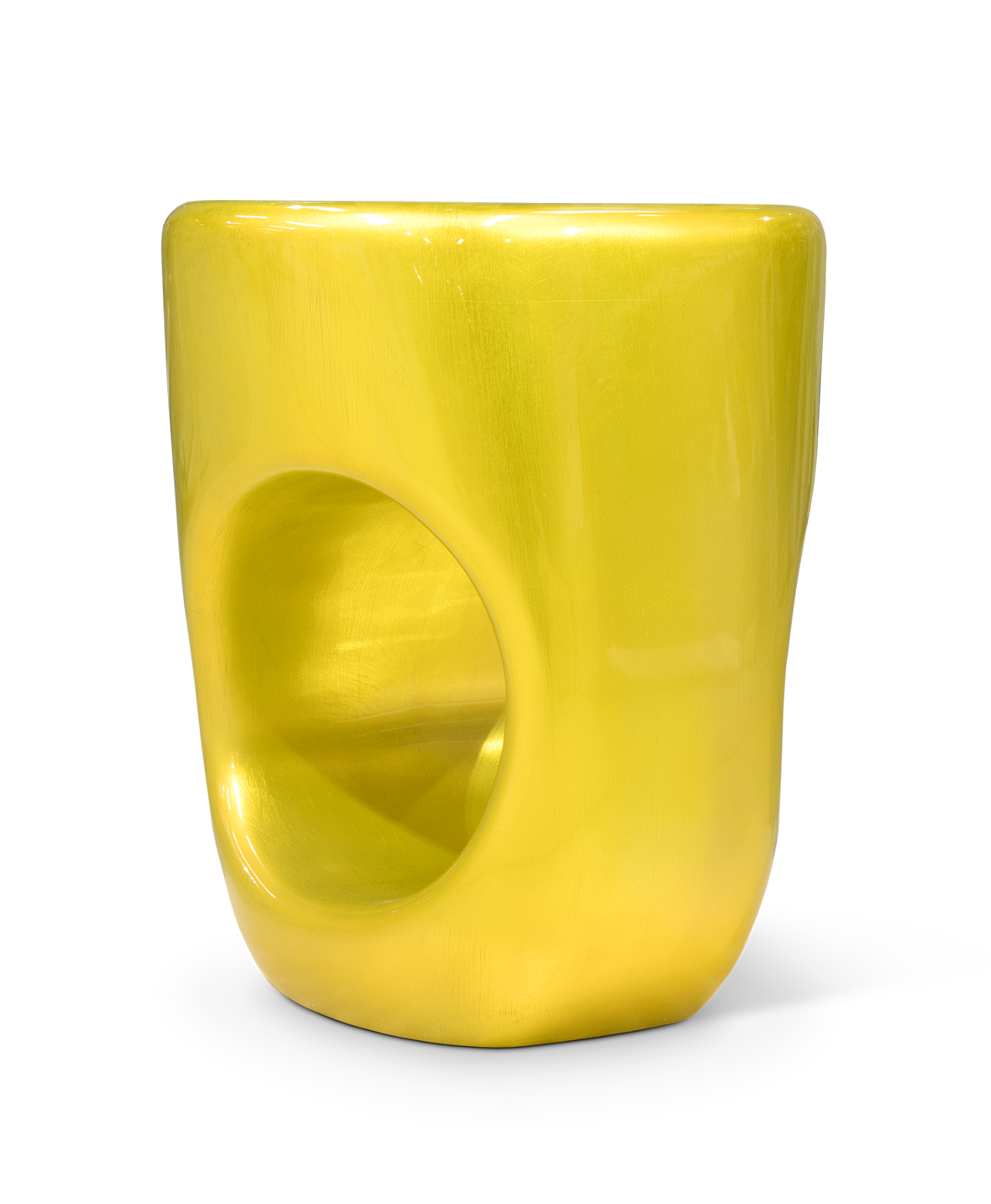 Tectonic Citrine Stool