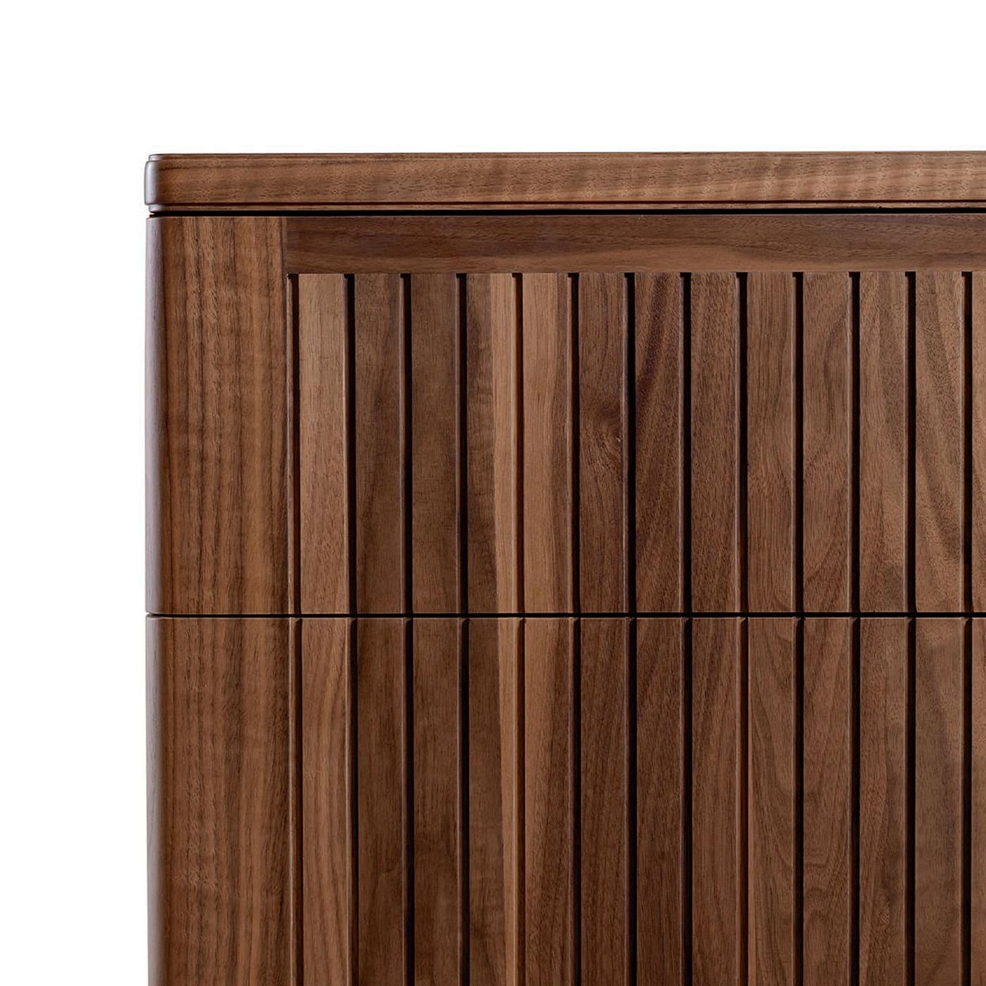 Eleva Brown Modern Chest of Drawers