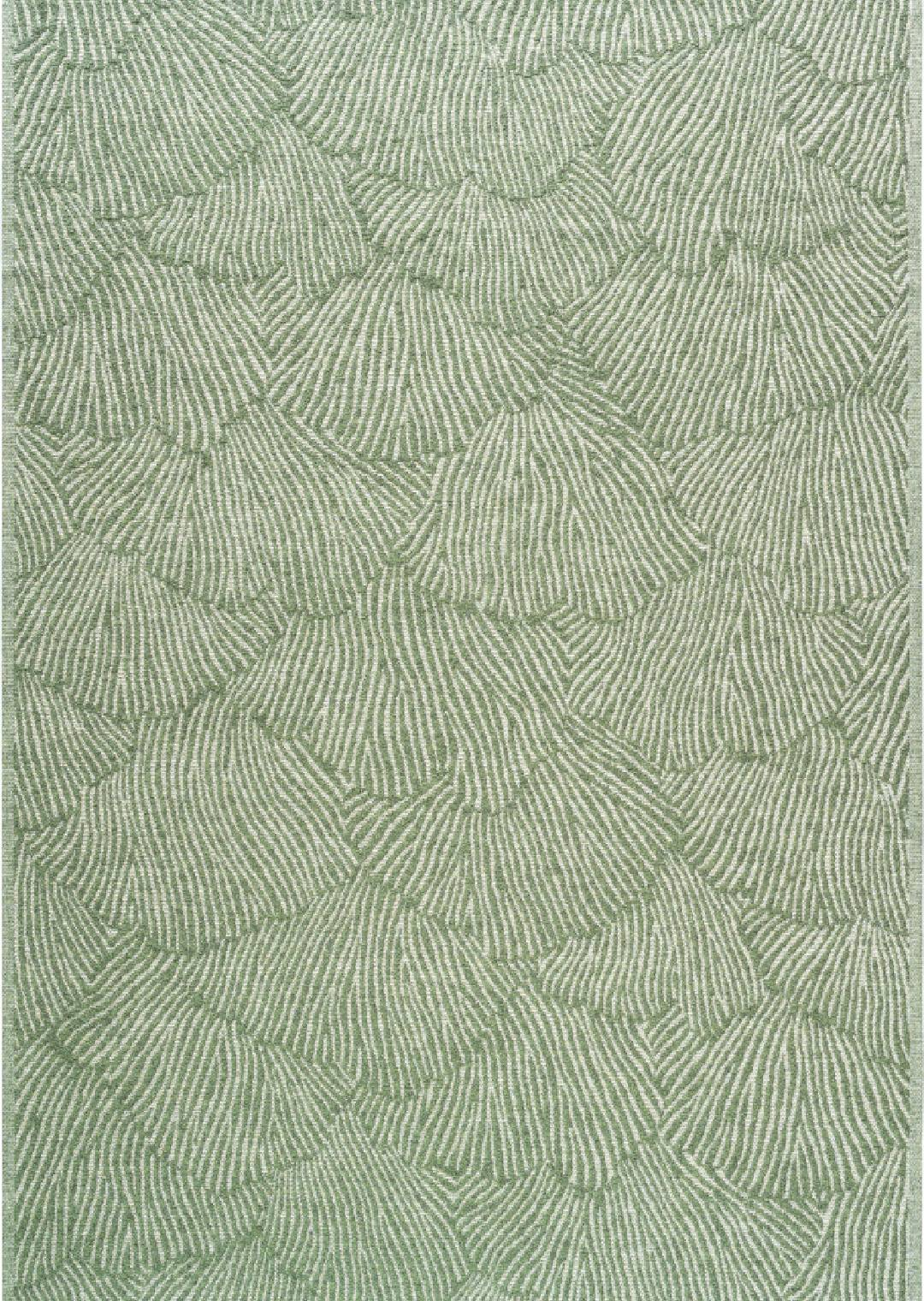 Aurora Green Outdoor Rug | Size: 200 x 290 cm