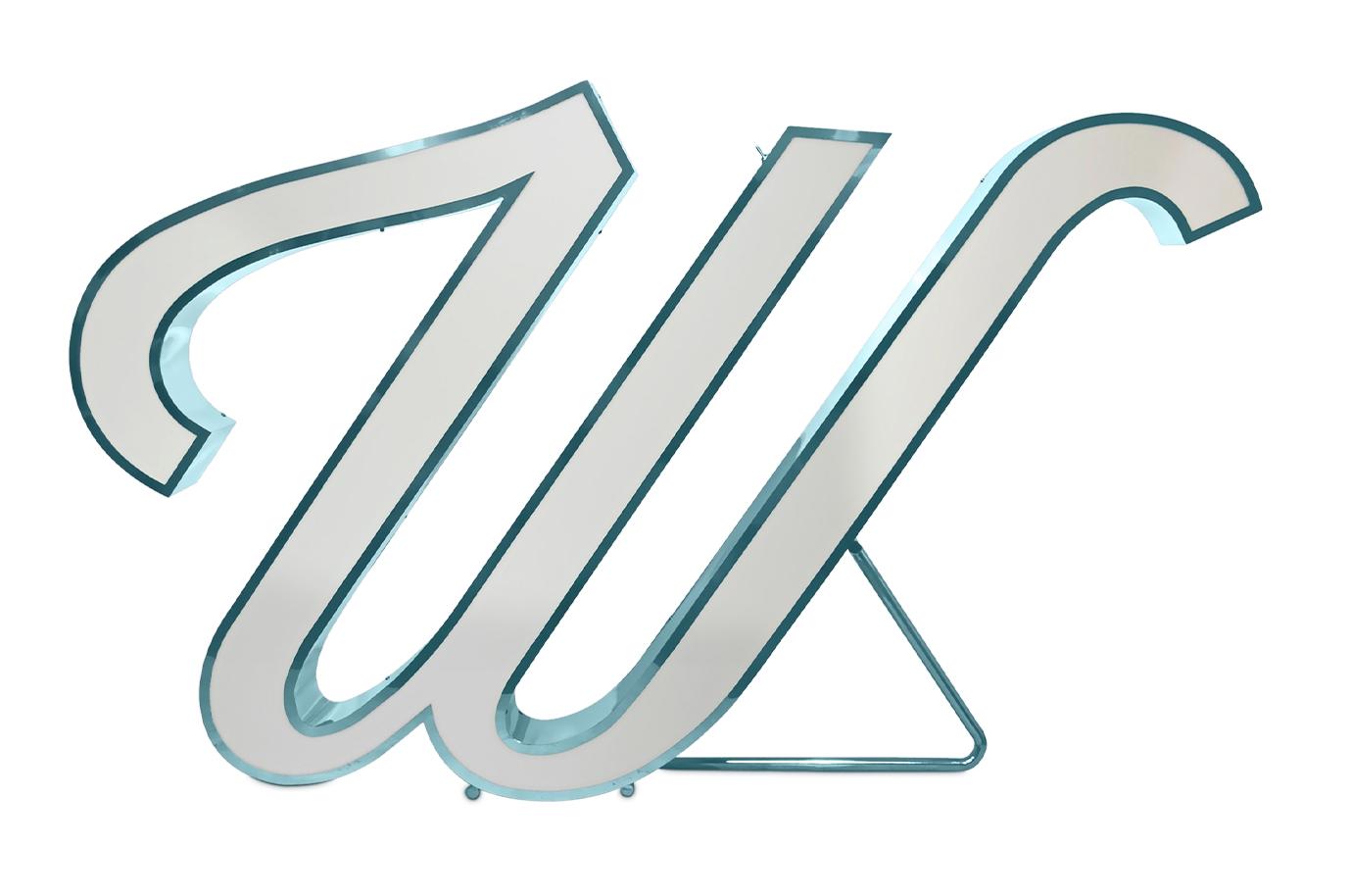 Wondrous Enchanting Letter W 