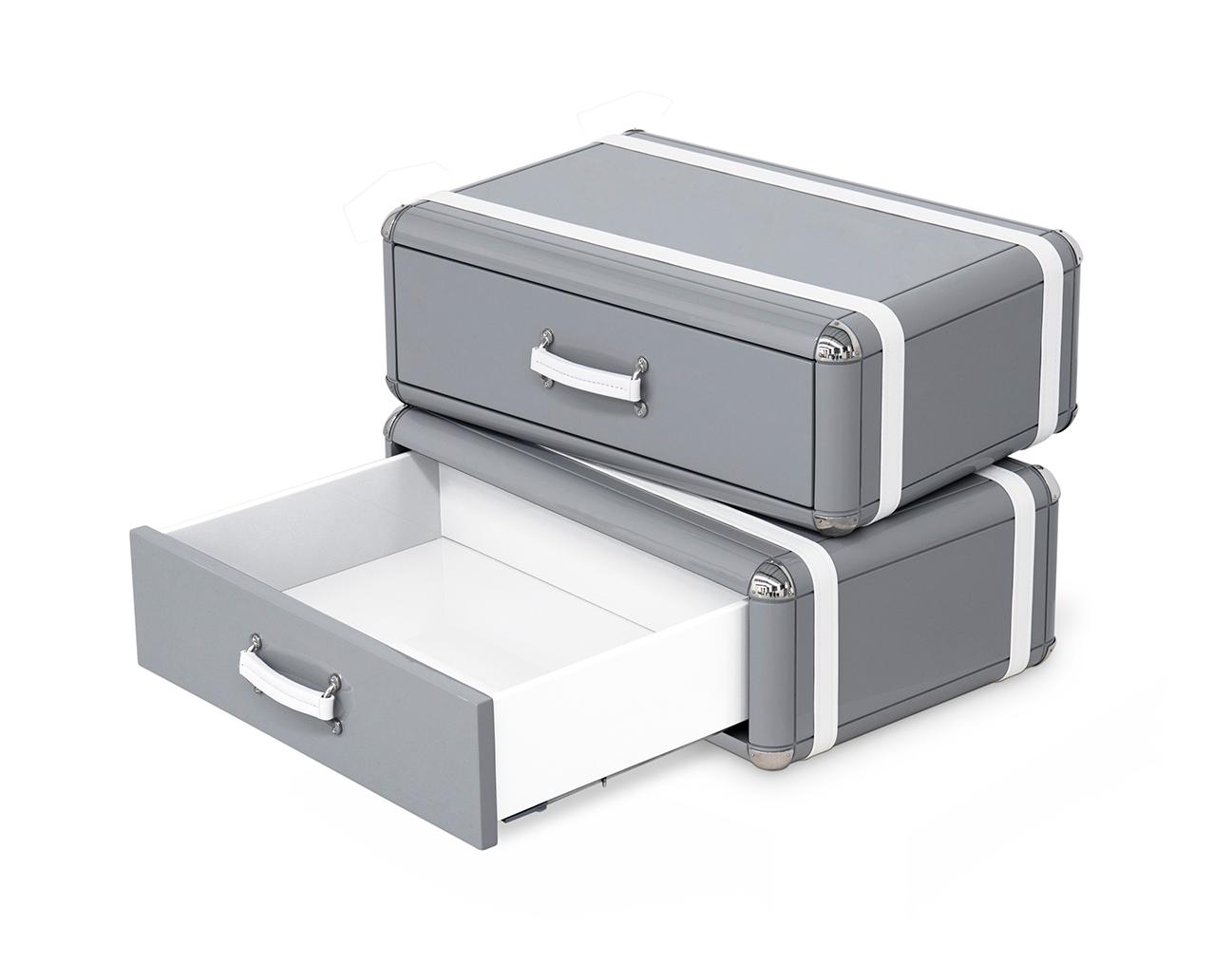 Skyline Grey Nightstand