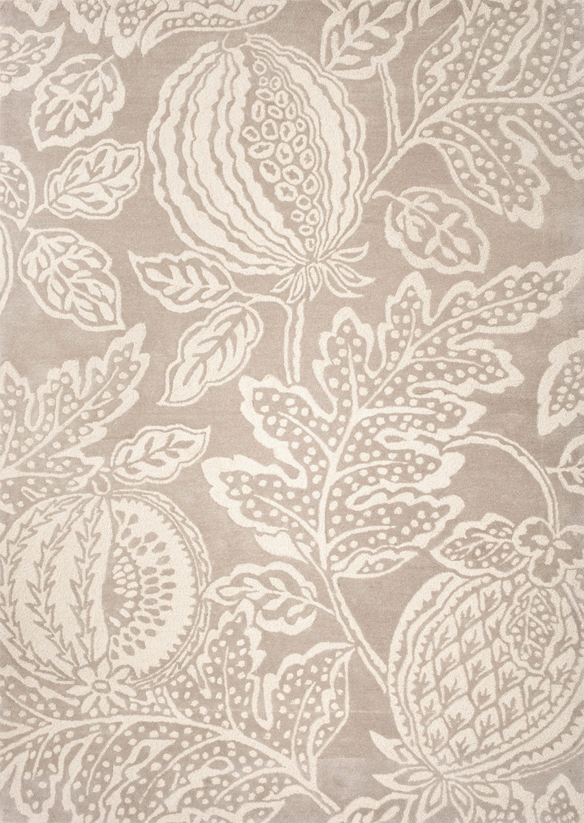 Hand Woven Beige Wool Premium Rug