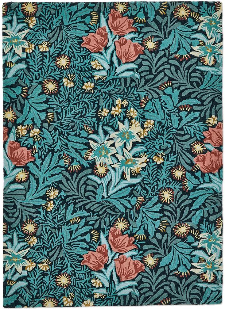 Bower Designer Turquoise Rug | Size: 140 x 200 cm