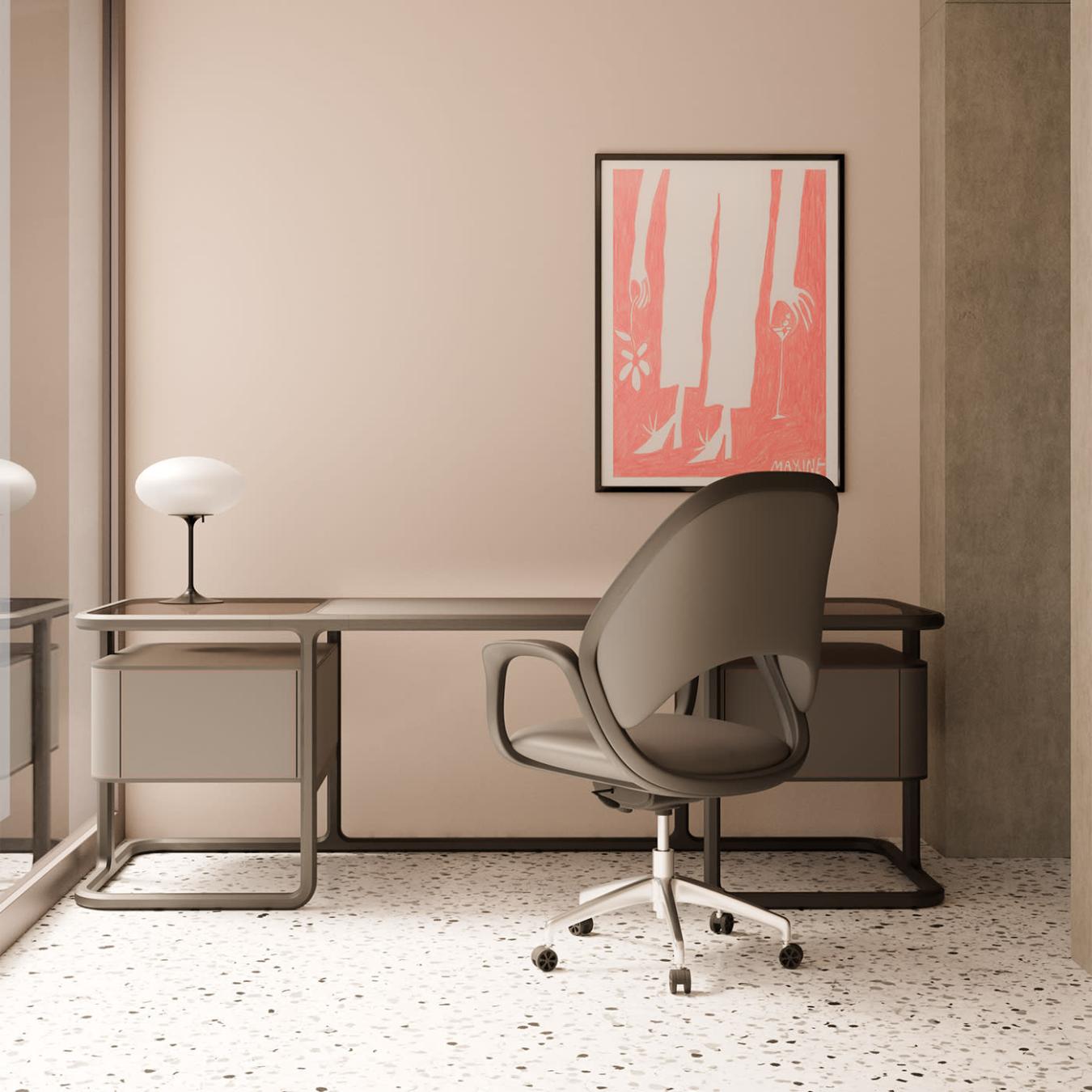 Isabel Dark Italian Desk