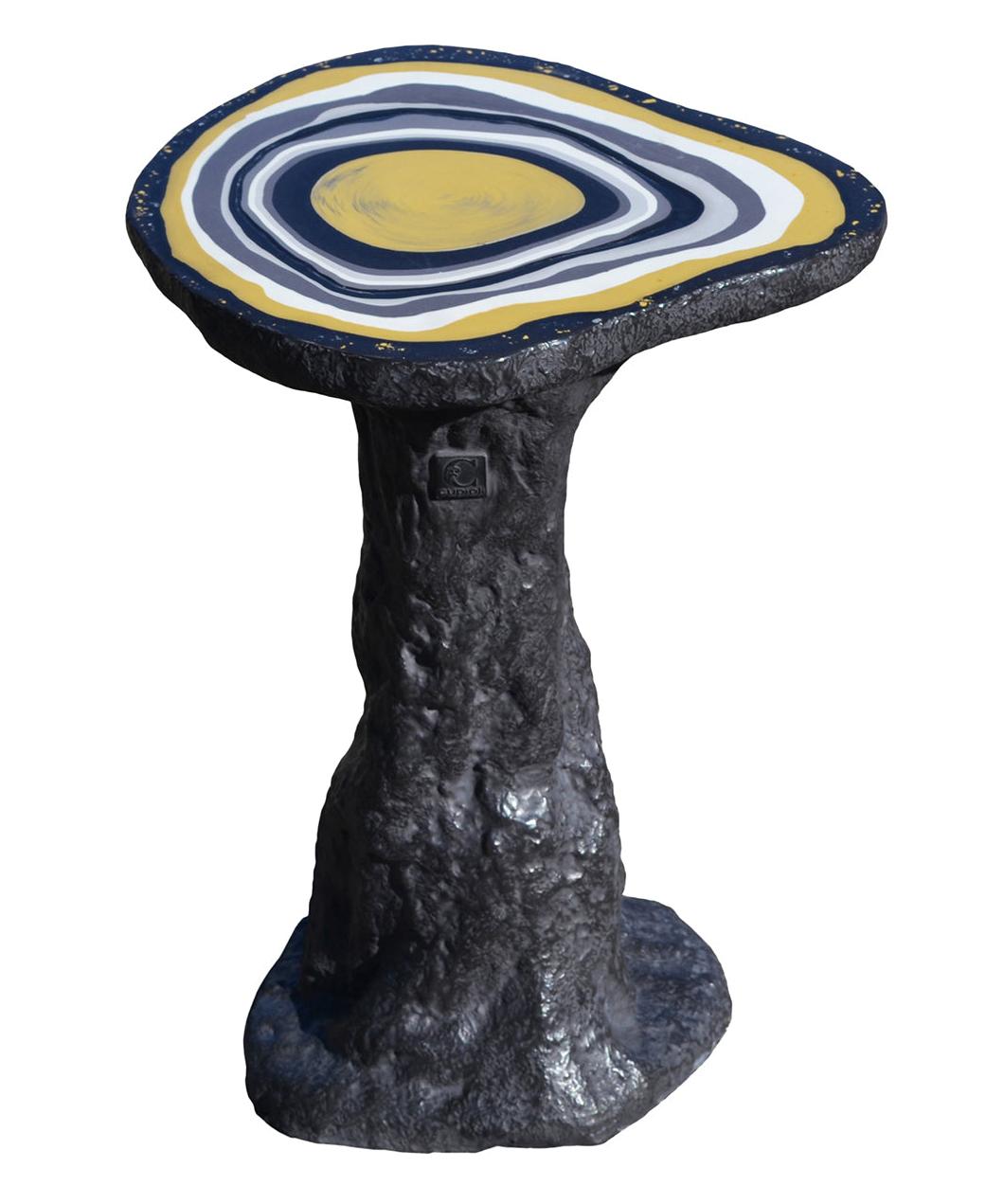 Black Charles Artisanal Side Table