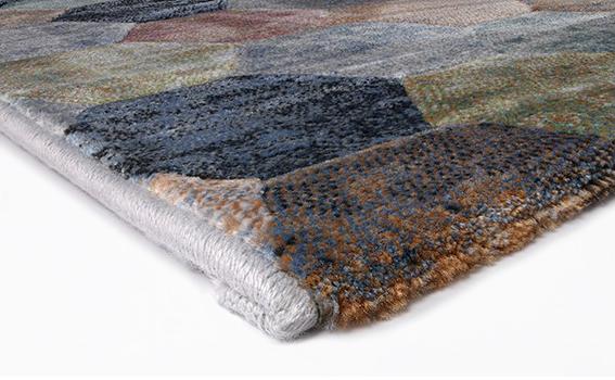 Honeycomb Multi Modern Rug
