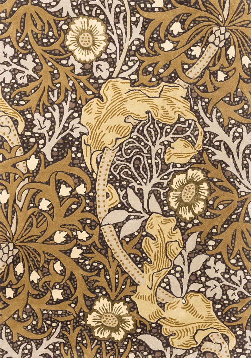 Seaweed Yellow Handtufted Rug