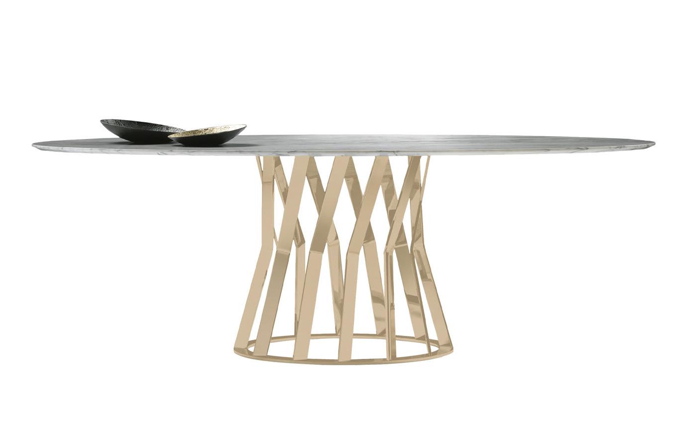 Ray Gold Artisan Dining Table
