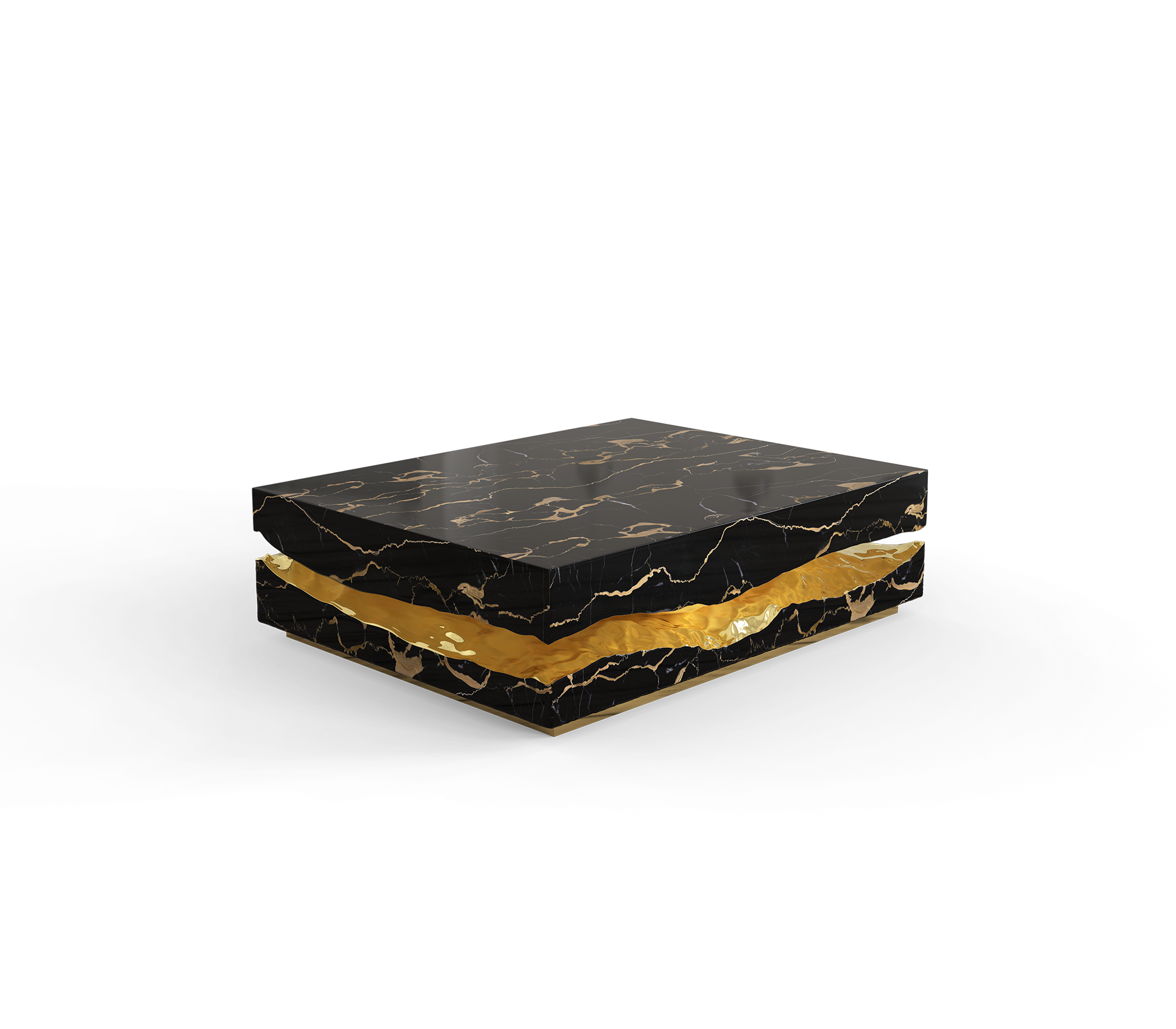 Portoro Marble Designer Table