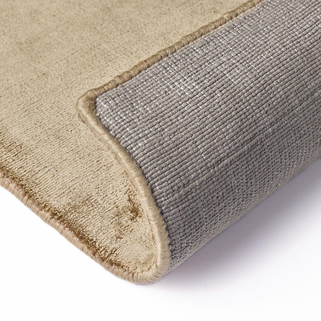 Luce Gold Plain Rug
