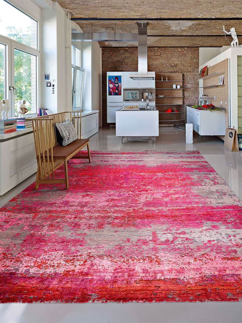 Rose Luxury Silk / Wool Rug