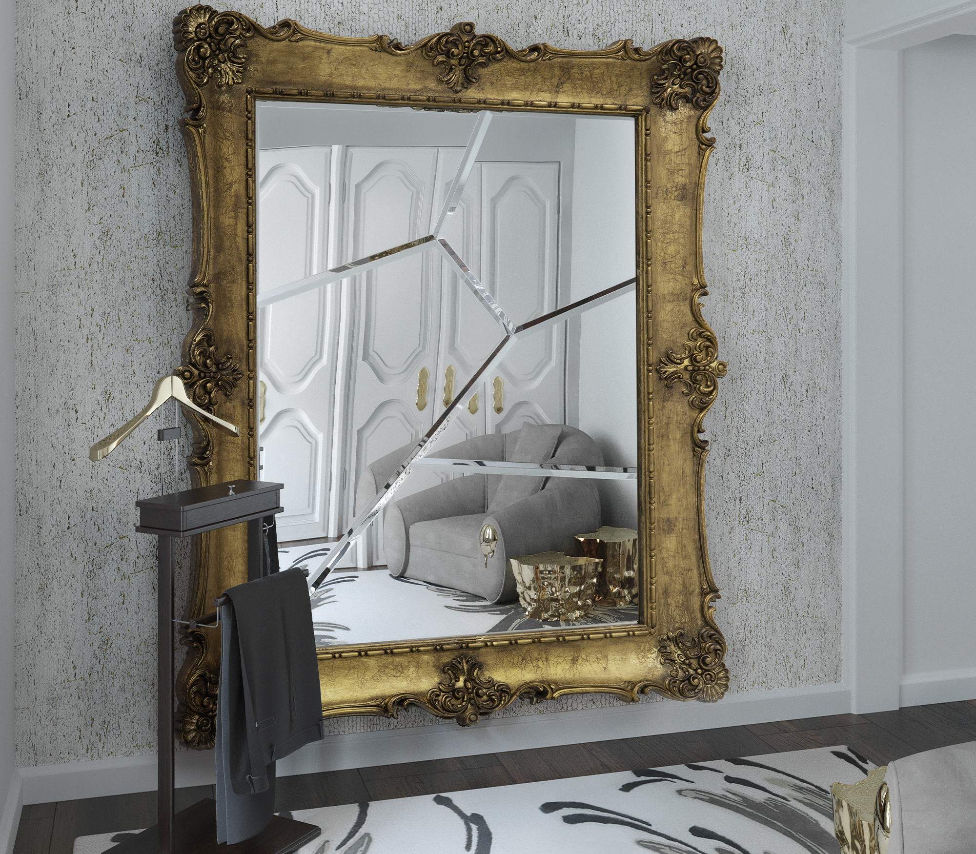 Dinis Fragment Art Mirror