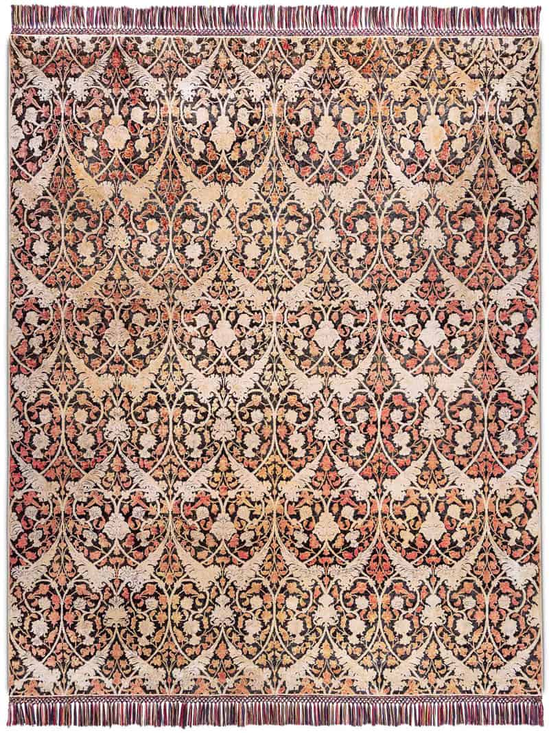 Victoria Hand-Woven Exquisite Rug | Size: 305 x 427 cm