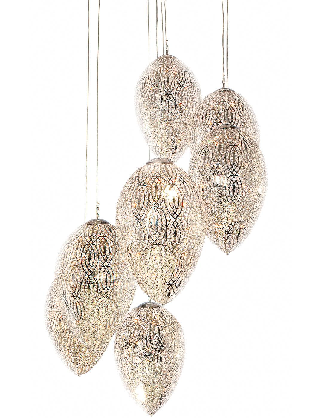 Arabesque Egg Italian Chandelier