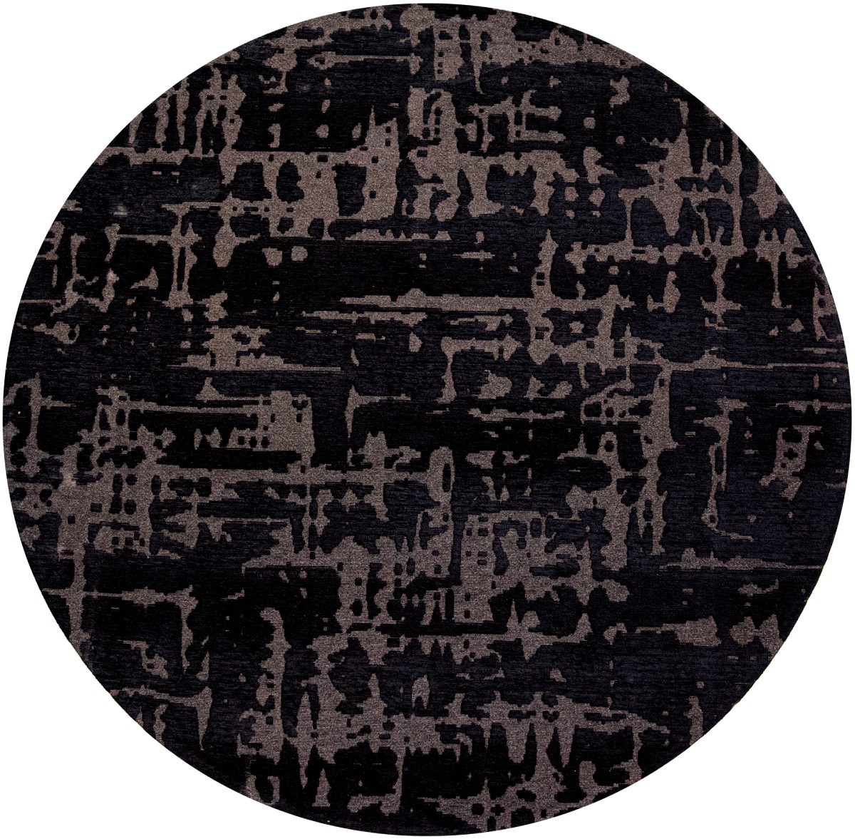 Black Water Circle Rug | Size: Ø 140 cm