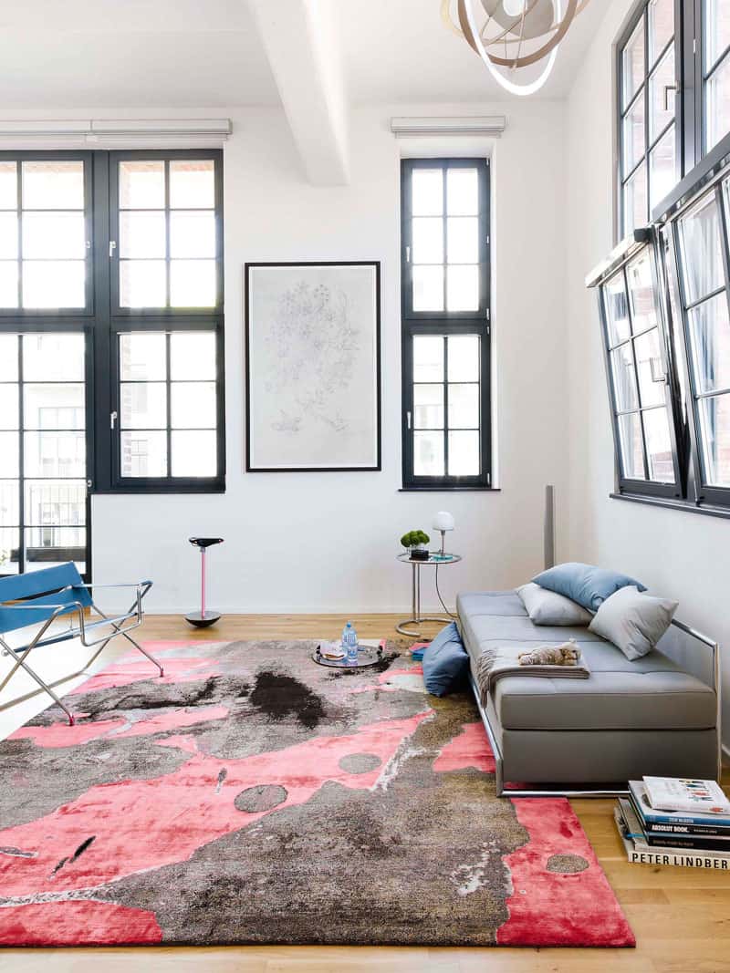All Natural Hand-Knotted  Rug