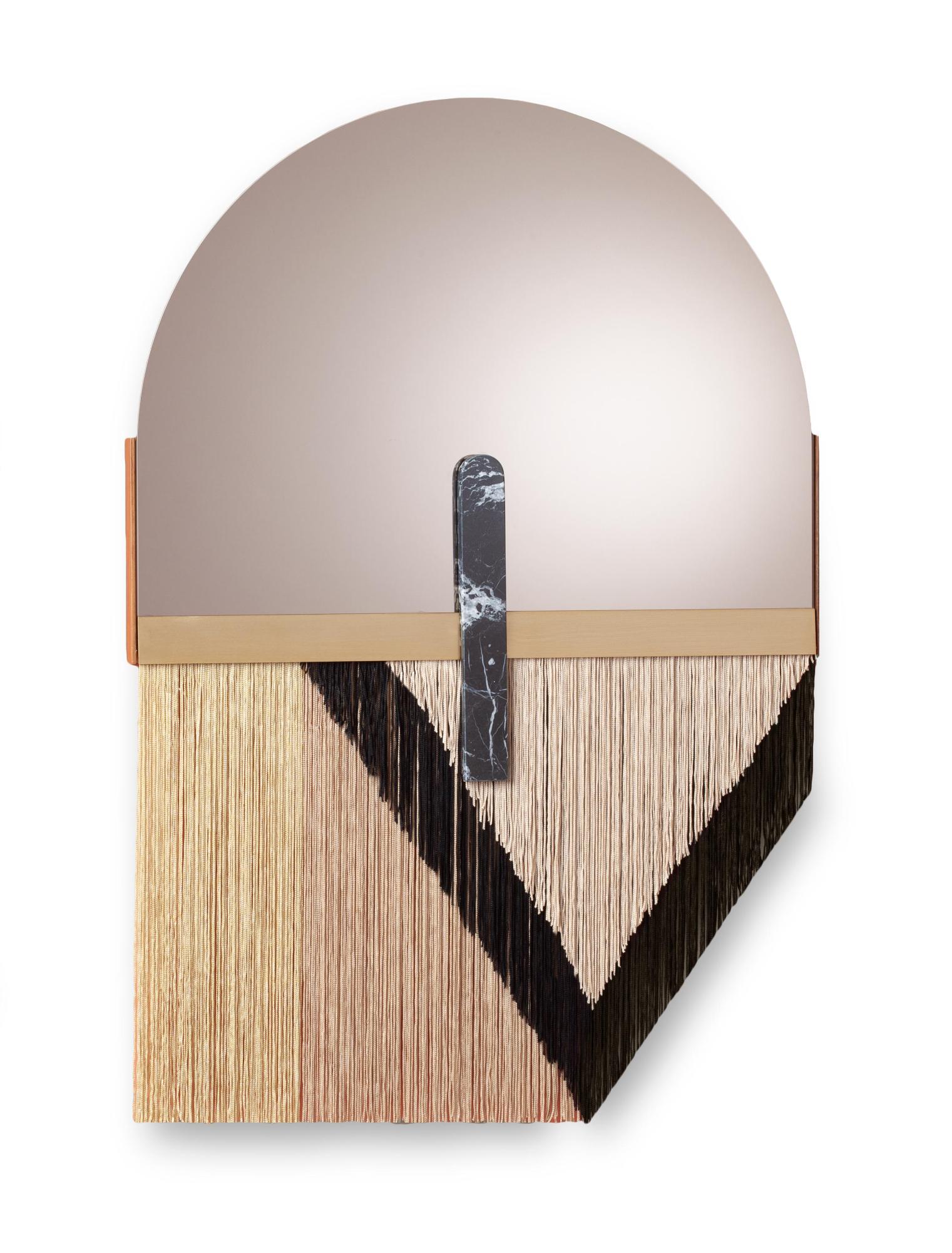 Souk Black Wall Mirror