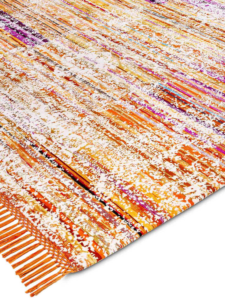 Eco Multi Hand-Knotted Wool / Silk Rug