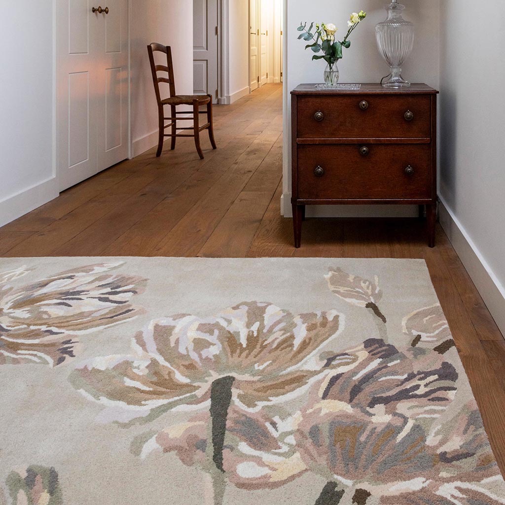 Camden Natural/Sage Green Rug | Size: 170 x 240 cm