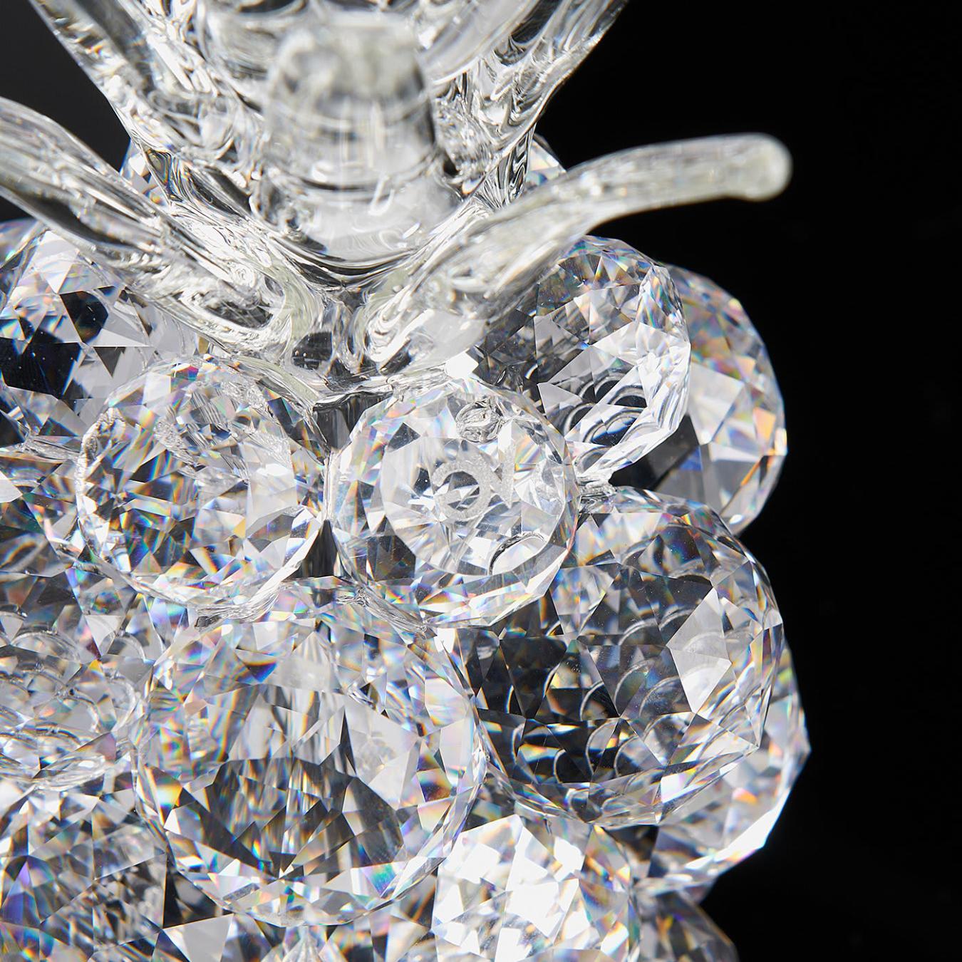 Crystal Handcut Pineapple Sculpture