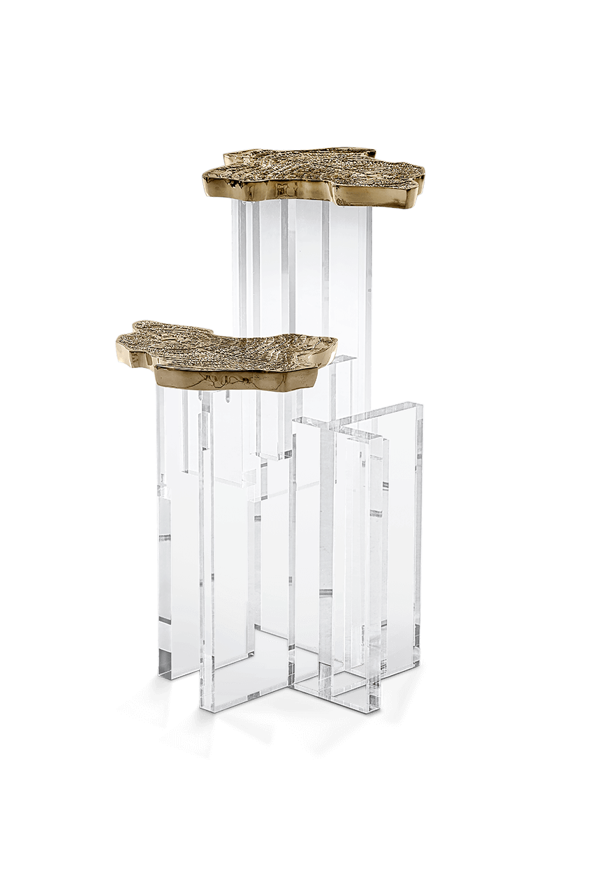 Orion Gold Designer Side Table