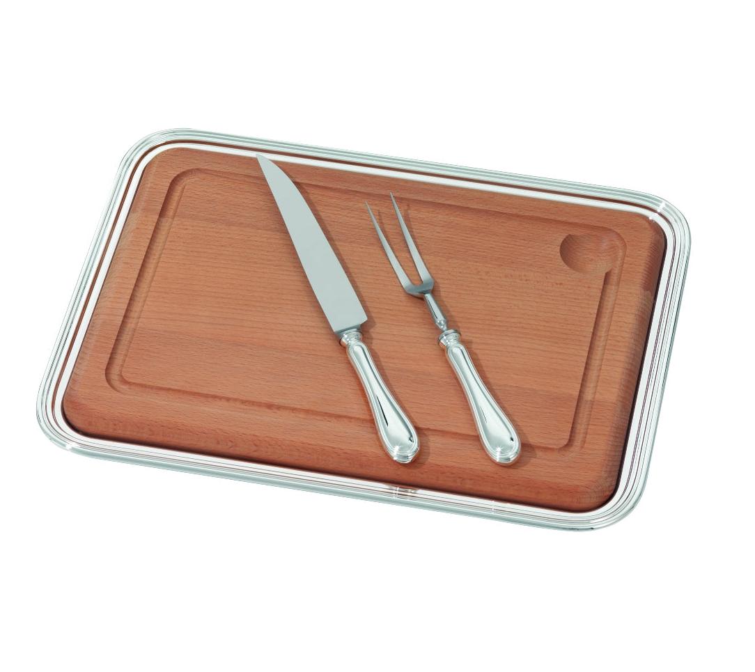 Silver-Plated Carving Tray