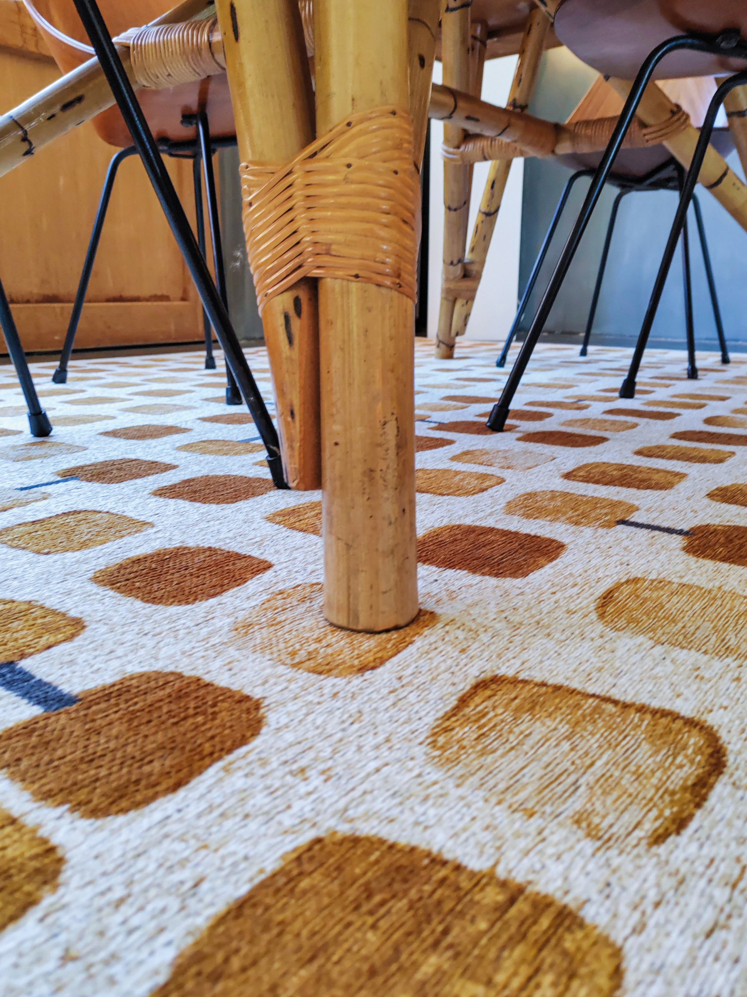 Peach Party Flatweave Rug | Size: 80 x 150 cm