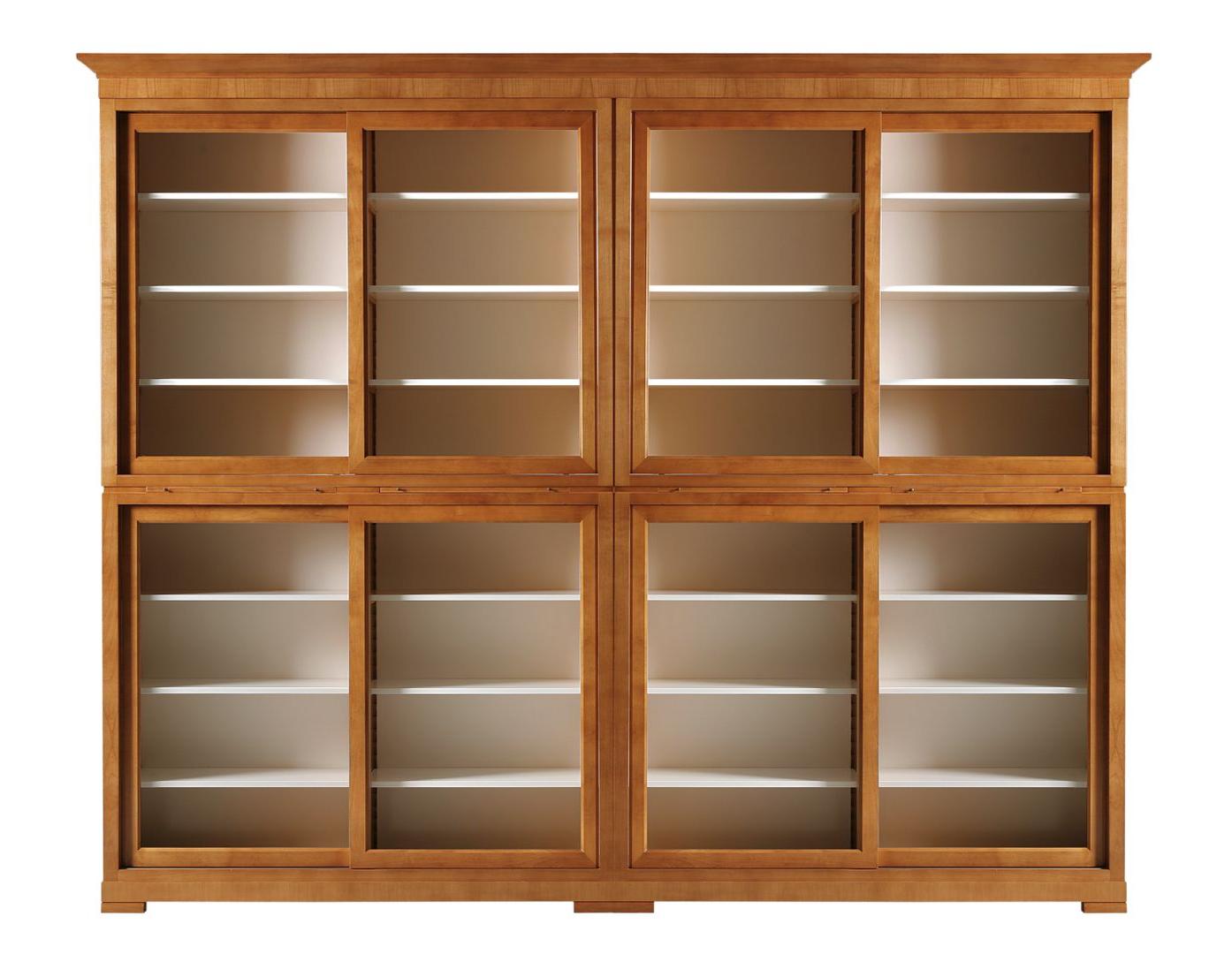 Biedermeier Italian Bookcase