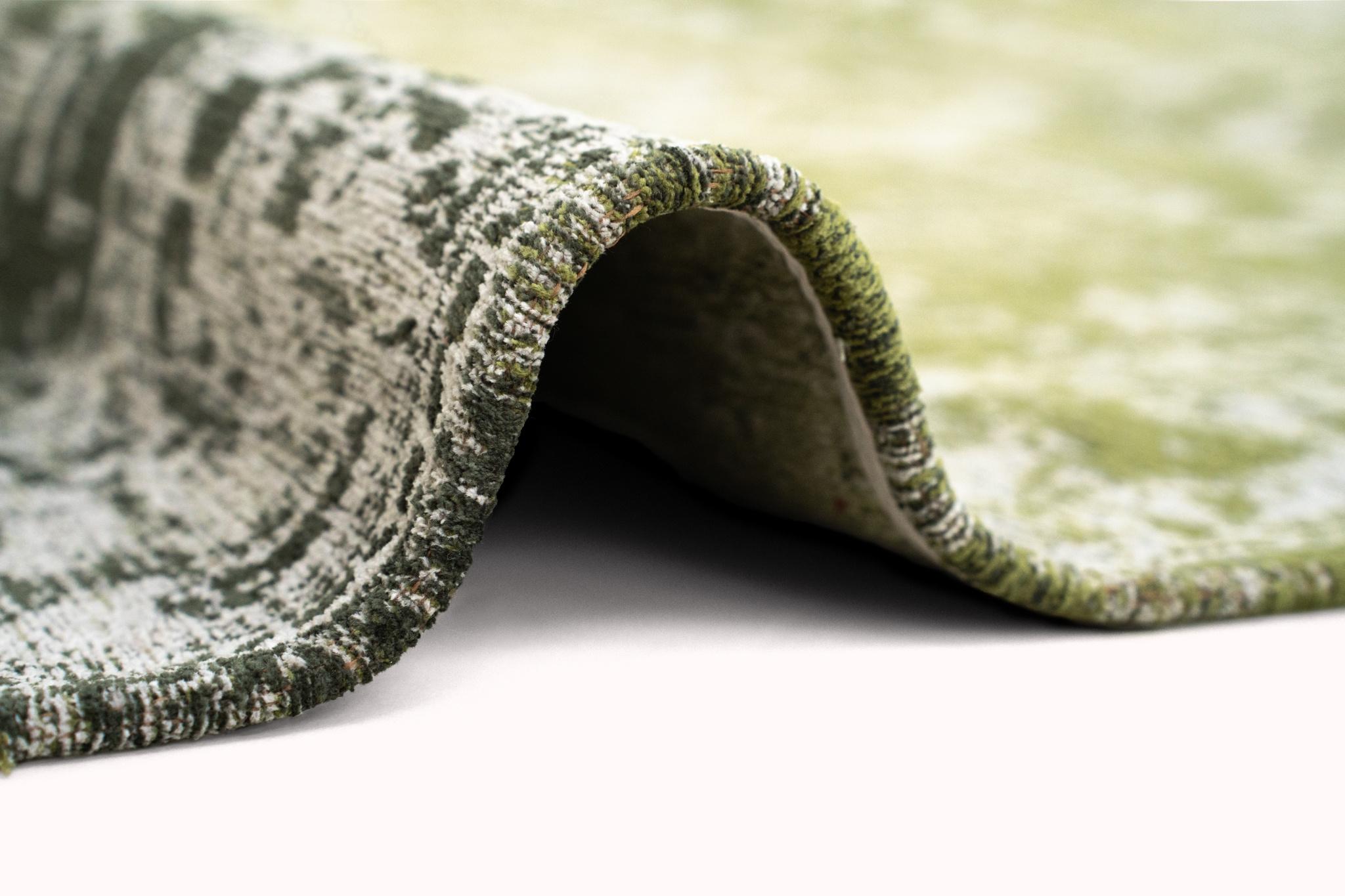 Olive Green Natural Pattern Rug | Size: 280 x 390 cm