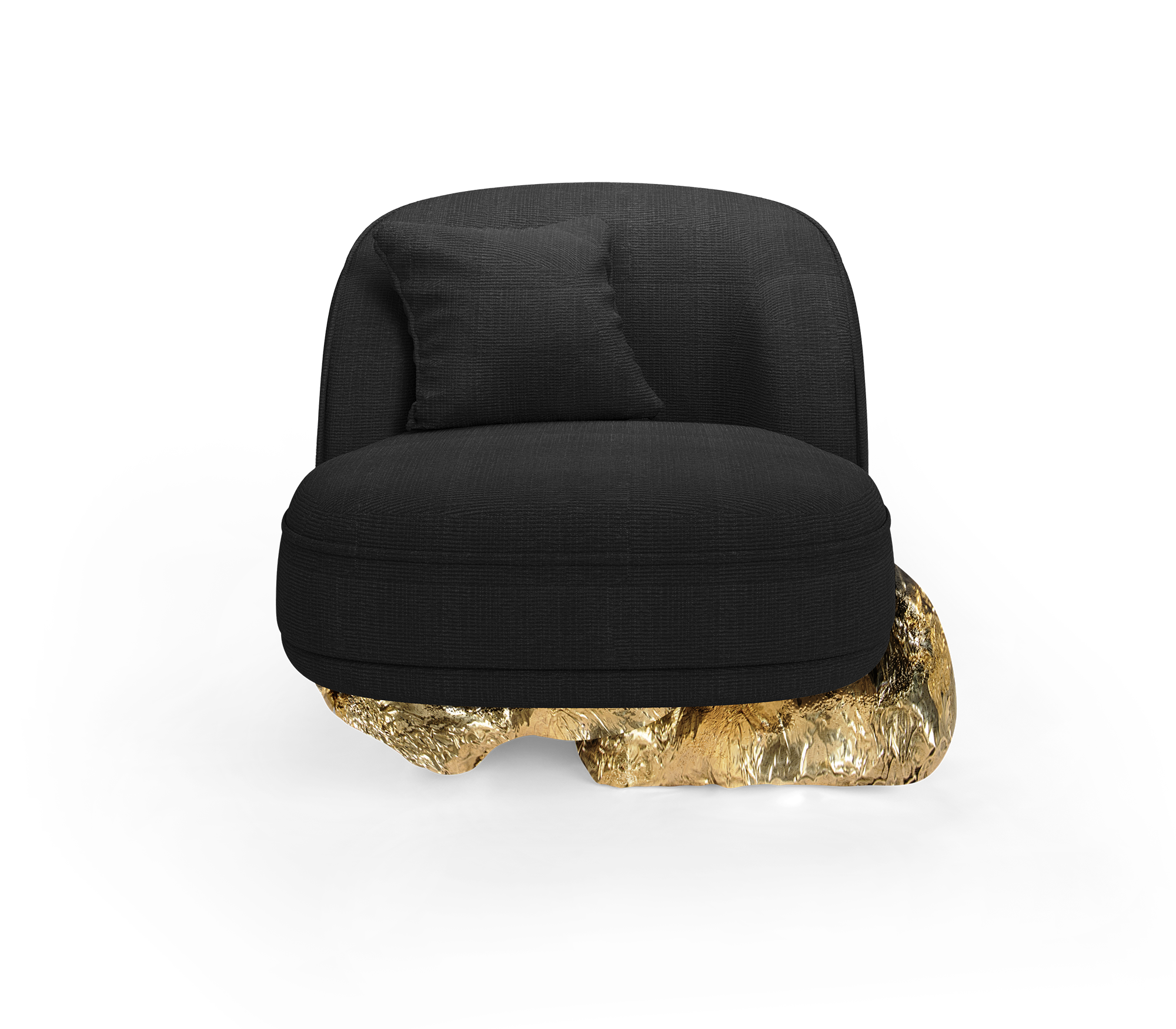 Angora II Baltic Black Designer Armchair