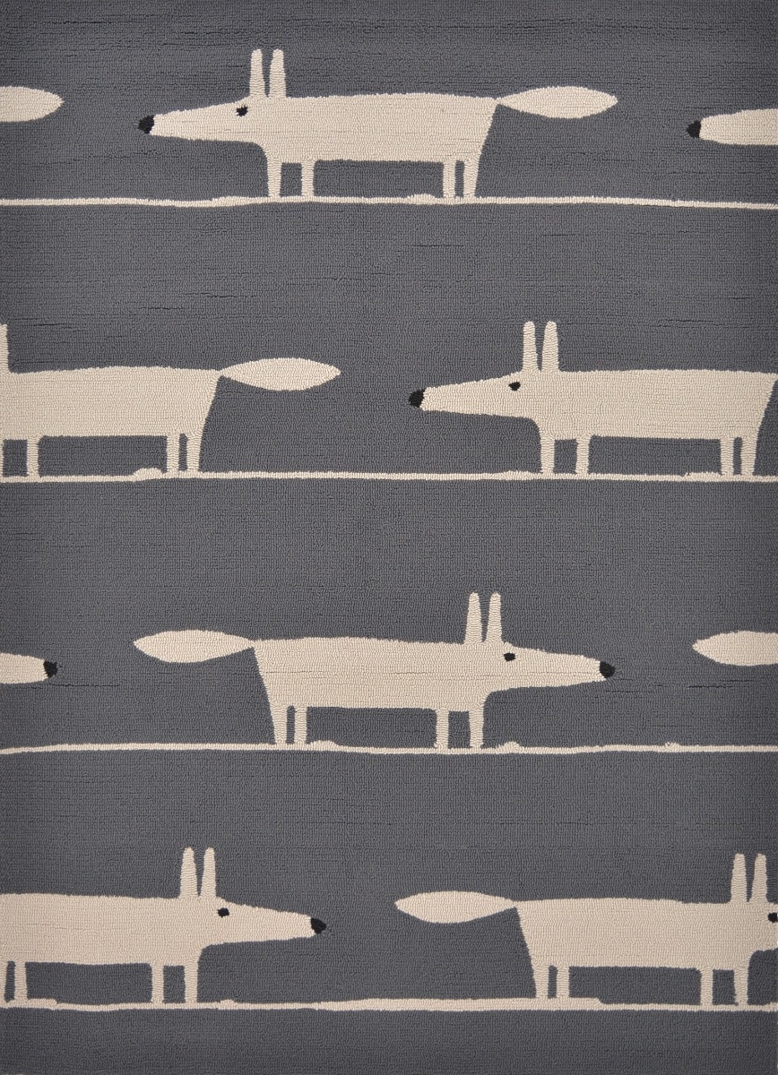 Fox Charcoal Outdoor Hand-Woven Rug