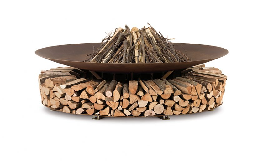 Round Outdoor Fire Pit
