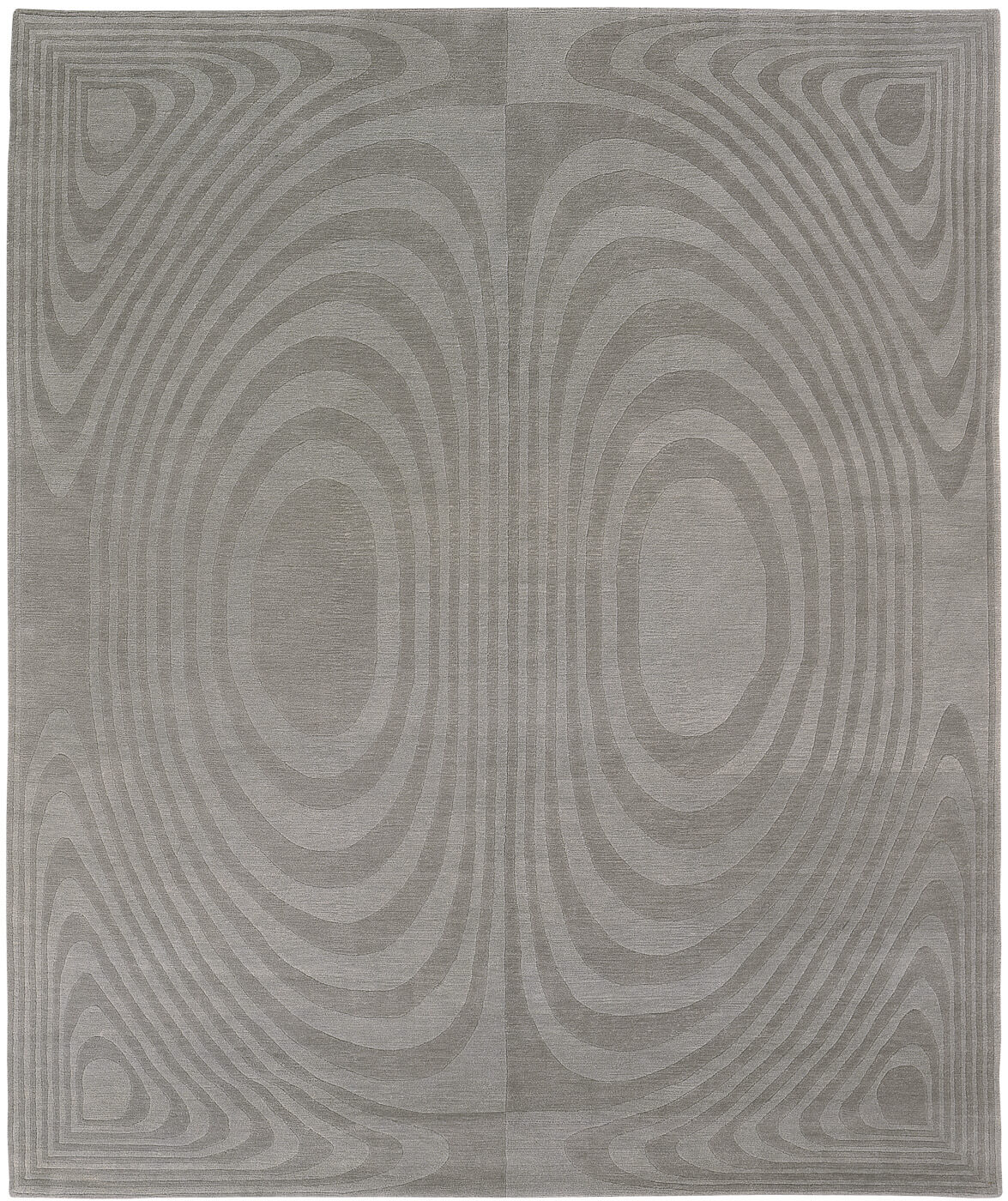 Art Grey Luxury Hand-woven Rug ☞ Size: 300 x 400 cm