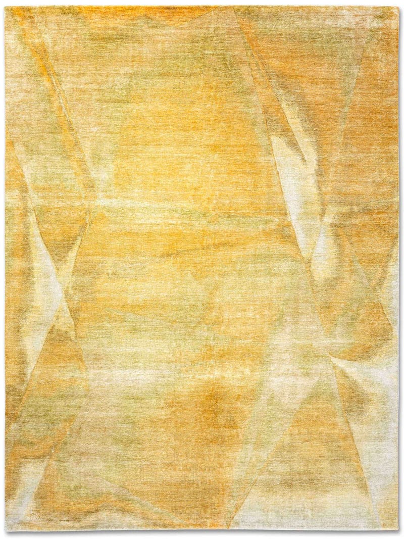 Yellow Handwoven Luxury Rug