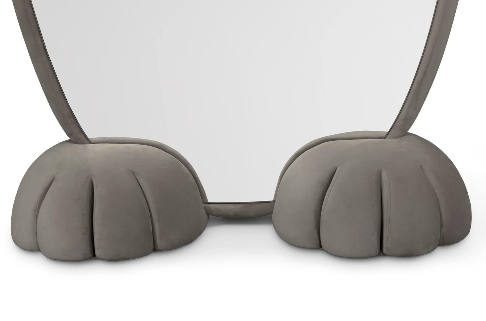 Bunny Grey Floor Mirror
