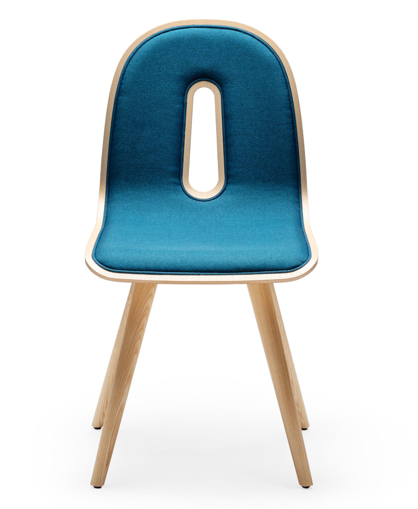 Gotham Woody Blue Chair